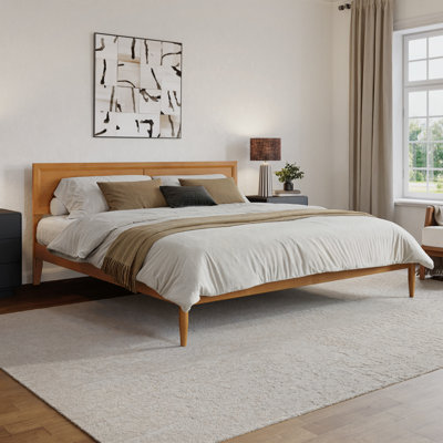 Ellarie Platform Bed with Adjustable Headboard