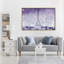 Paillettes mauve, impression sur toile tendue eiffel-116377709-116377710