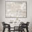 Extra Large Wall Art Fabric Print - Neutral Abstract Minimalist Art Artwork Decor for Living Room or Bedroom - "Frame Assembly Required (Unfinished Frame)"-105075869