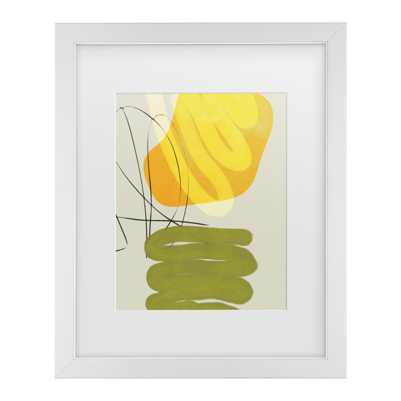 Œuvre d'art encadrée «ologola rut bolog », H 16 po x l 13 po