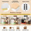 Îlot de cuisine avec roulettes Dawson, extensible-129993339