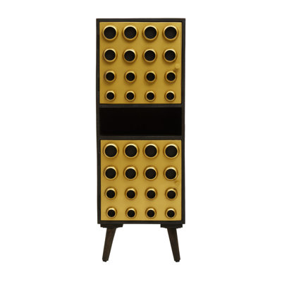 Sanjuana Solid Wood 2 - Door Standard Accent Cabinet