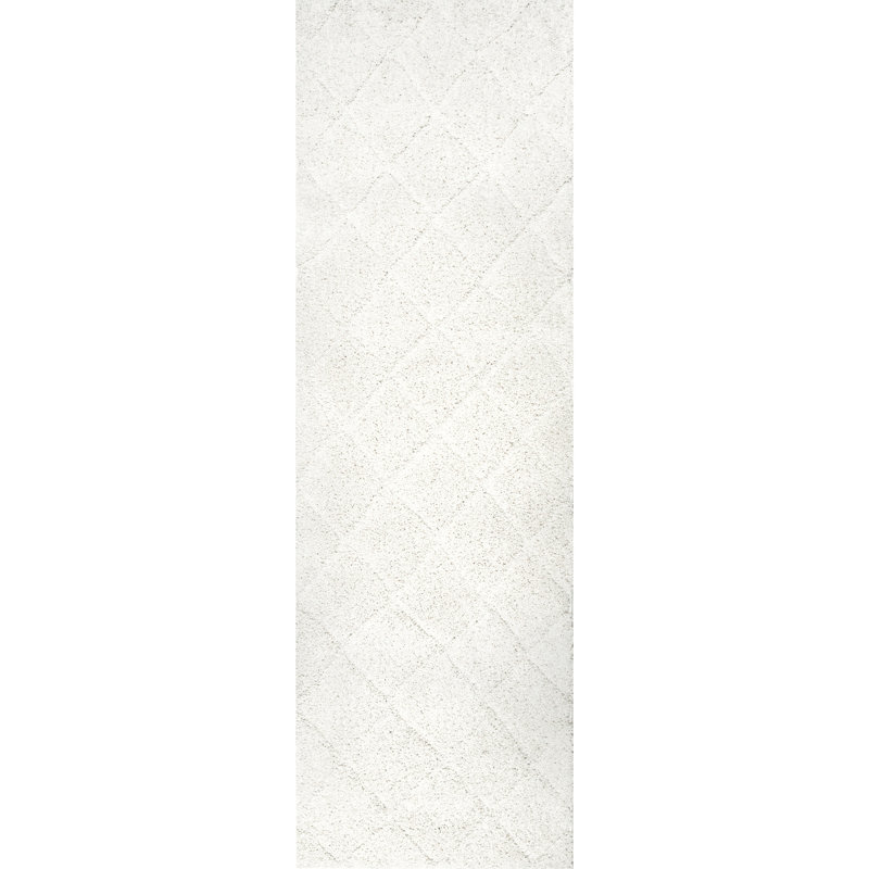 Tapis ivoire Prevatte, Tapis de couloir 2 pi 8 po x 8 pi