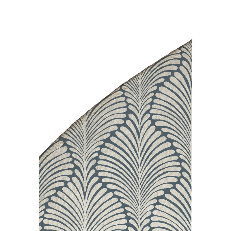 Elegant Palms Blue Kids Play Mat, Blue
