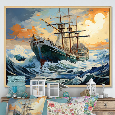 The Pirate Boat Odyssey's Voyage II - Classics, art mural