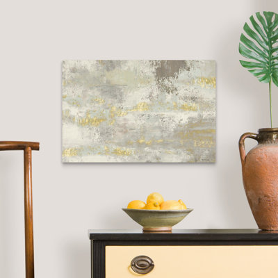 «Blooming Day Golden Gray» par Marie Elaine Cusson - reproduction d'art sur toile