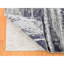 8'1"x23'10" Gray Modern Abstract Design Wool and Silk Hand Knotted Rug FAB7C2DF68C04EE28D523806020E4EE6