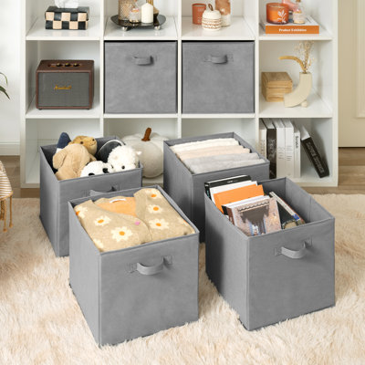 Latitude Run 6 Pack Fabric Storage Cube