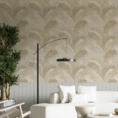 Synergy Collection Lush Palm Leaf Wallpaper Roll