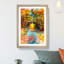 Endless Autumn Forest in Germany in Abstract - Framed Print-55726774-55726776