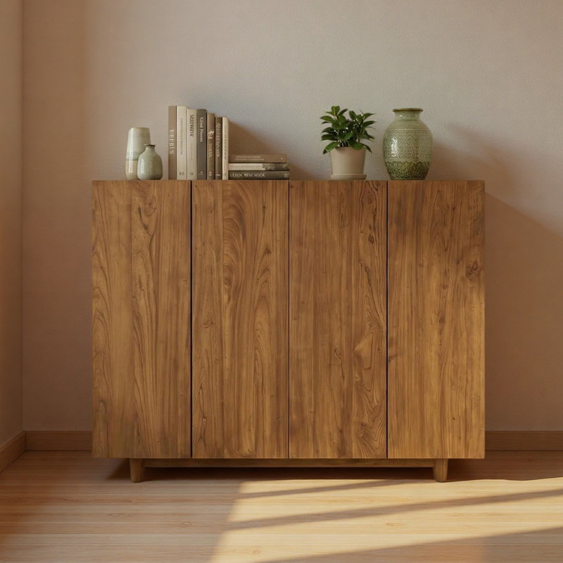 Modern simple large storage shoe cabinet