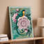 Reproduction d'art sur toile, "Un oiseau tropical"-415693452