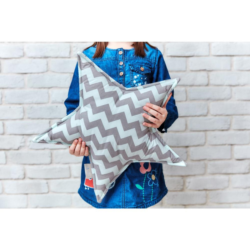 Chevron Novelty Cushion, Mint