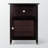 Emerson Accent Table with Removable Handle in Espresso, 24.78'' H X 18.39'' W X 14.73'' D-1130338846