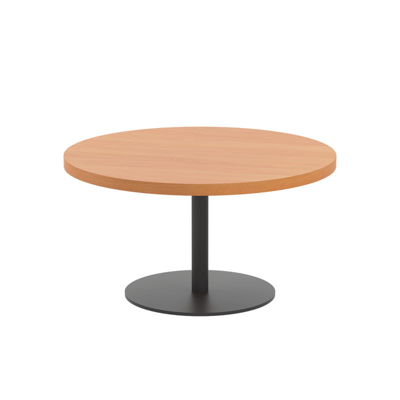 Eitelbert Pedestal Coffee Table, H*43cm x W*80cm x D*80cm, Pink