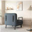 Fauteuil-lit convertible de 31,5 po, canapé-lit à trois volets avec dossier et coussin réglables, canapé-lit de loisirs avec structure en acier robuste pour la maison et le bureau, fauteuil-lit confortable-753489983