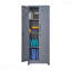 Armoire de rangement 65 po H 65 po avec portes verrouillables et étagères-1421585558
