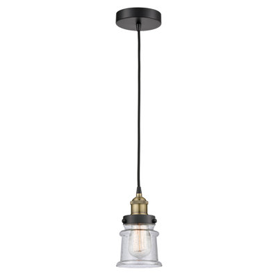 Luminaire suspendu en forme de cloche à 1 lumière Amiriya