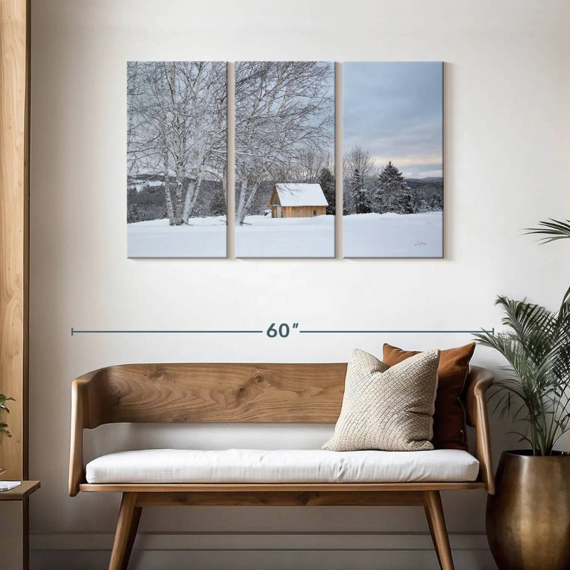 Alvord Barn With A View, 28" H x 45" W