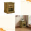 Table d'appoint, H 21 po, table de bout, tiroir de rangement, table de chevet, lampe, salon