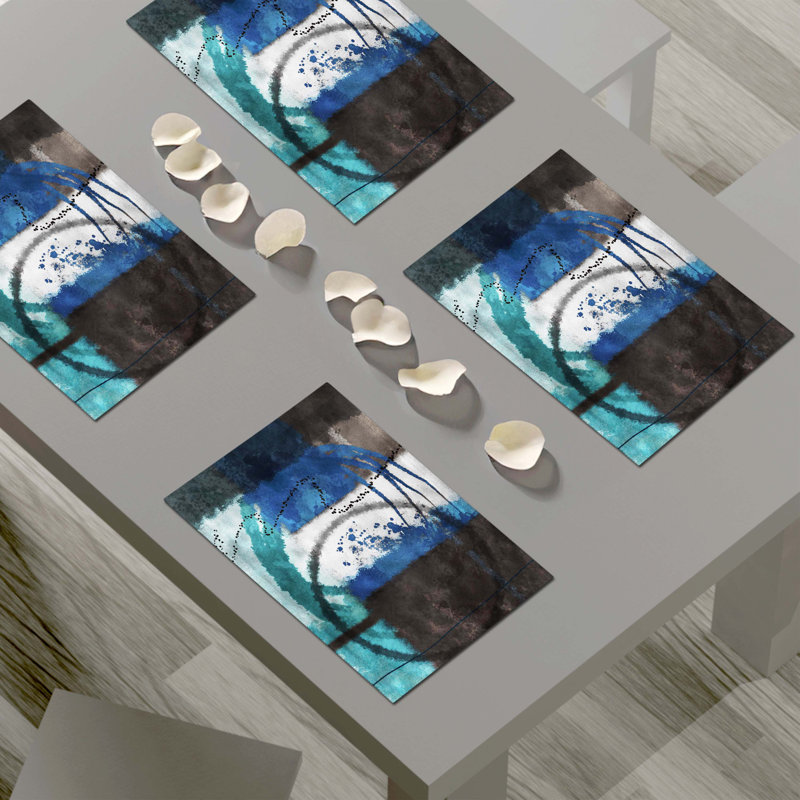 Polyester Abstract Placemat