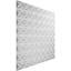 19 5/8"H X 19 5/8"W Coralie Endurawall Decorative 3D Wall Panel Covers 26.75 Sq. Ft. (10/PK)