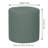 Rangi Tufted Round Standard Ottoman-1517583942