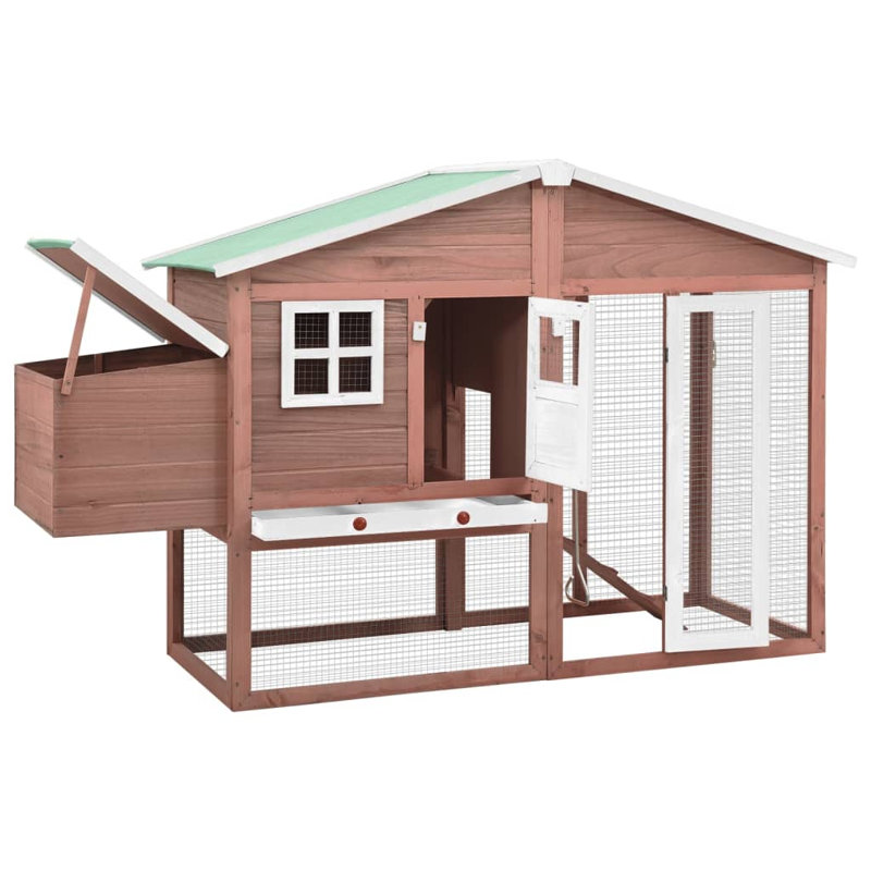 Romney Rabbit Hutch, Mocha/White