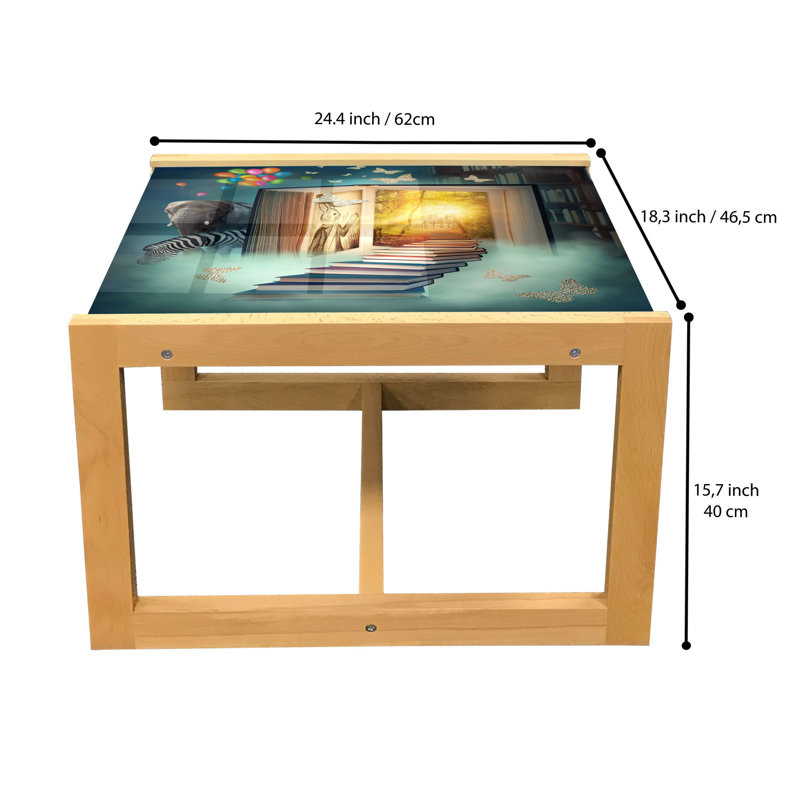 Jahnia Sled Coffee Table, 62cm H x 46cm W x 40cm D