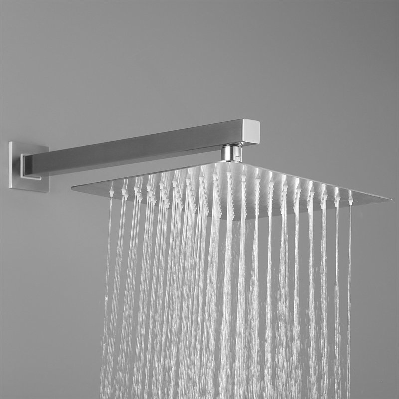 Ensemble de douche mural 10 po, Nickel brossé