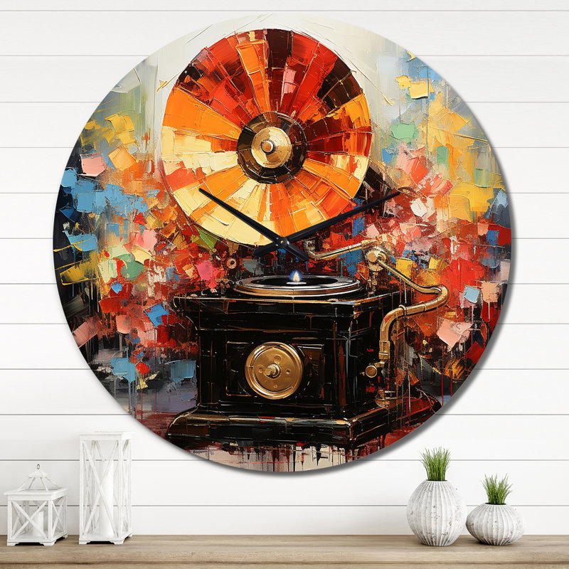 Cymbre - Horloge murale musicale, Très grand