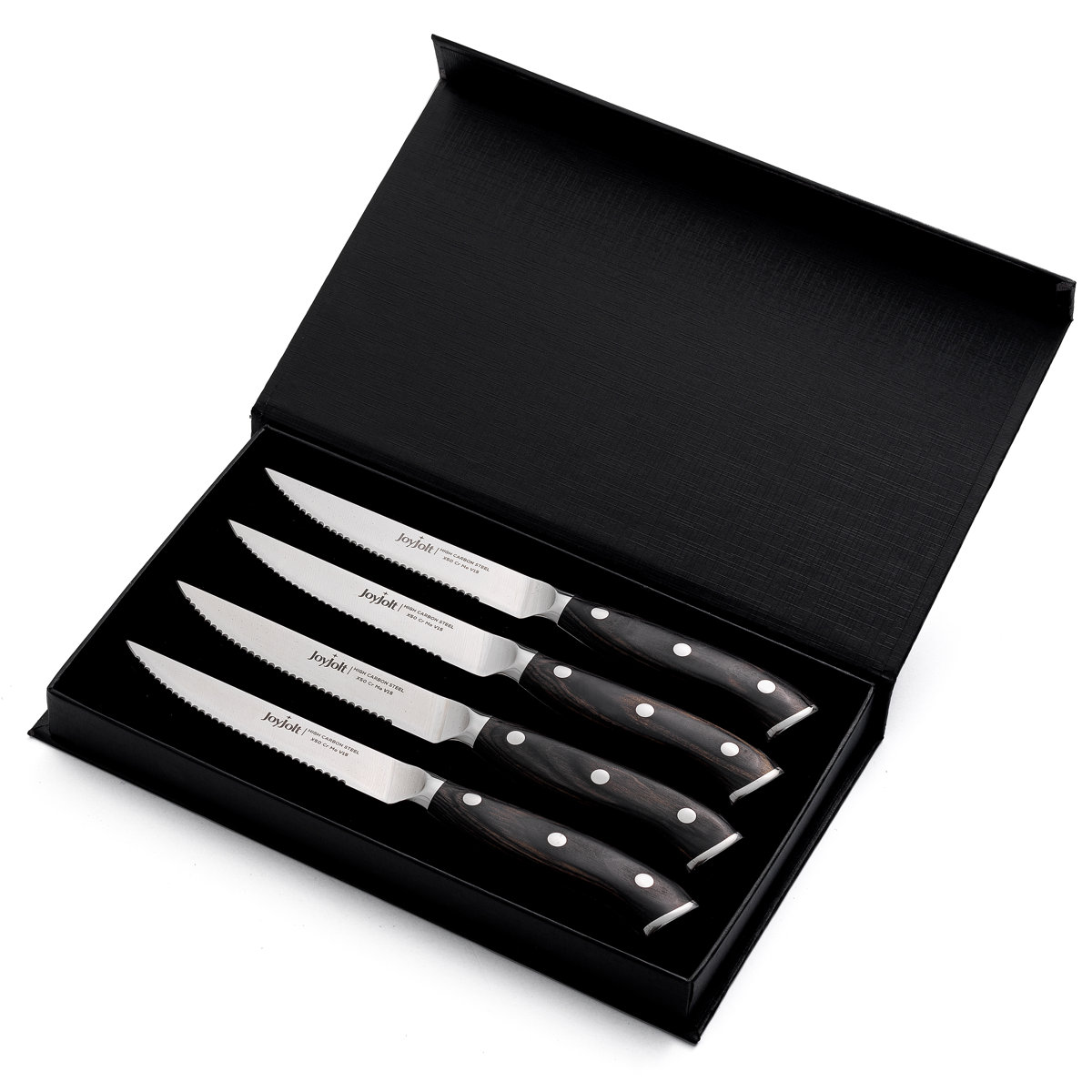 JoyJolt Pakka Wood Steak Knife - Thumbnail 3