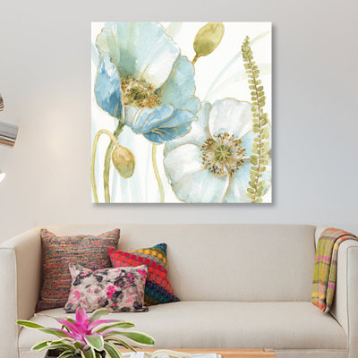 «My Greenhouse Flowers IV» par Lisa Audit - impression sur toile tendue