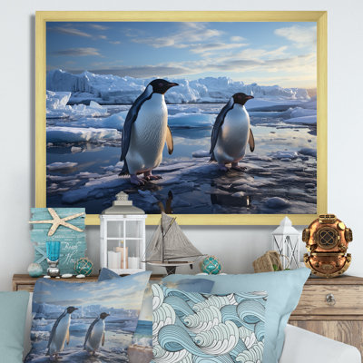 " Penguin Waddle Of Elegance I "
