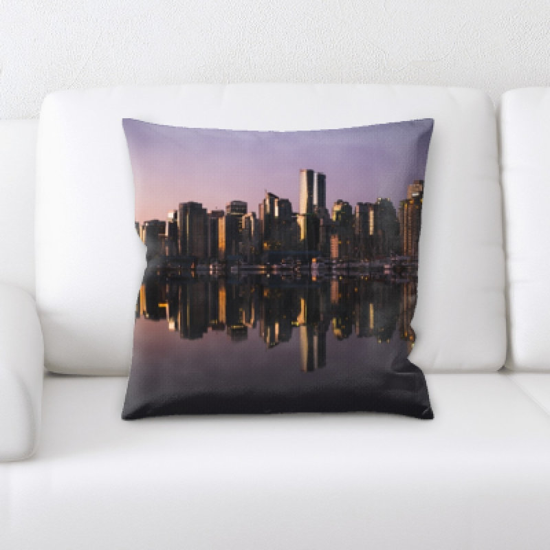 Microsuede Throw Pillow
