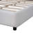 Boucle Cloud Bed Frame With Arch Shaped Headboard, Boho Or Modern Style Upholstered Queen Size Bed Frame,No Box Spring Needed-1181013413