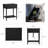 Analeya 24'' W Solid Wood Nightstand
