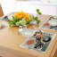 Ensemble de 4 napperons Ambesonne Monstera