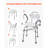 Swivel Shower Chair with Arms and Back, 500 lbs Heavy Duty Bench Seat for Inside Shower Stall and Bathtub, Height Adjustable Bathroom Bath Tub Seat for Adults, Seniors, Elderly and Disabled