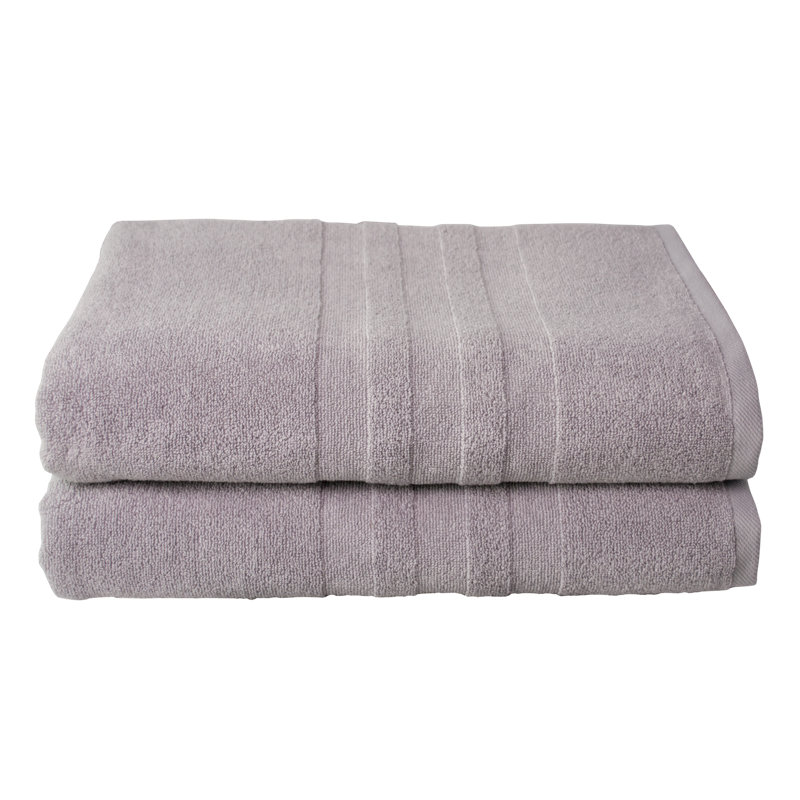 Glasco Midweight Bath Sheet, Gray