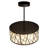 Dimmable LED Drum Chandelier