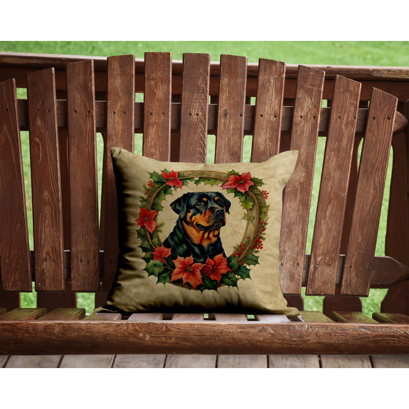 Coussin Christmas, 14 po x 14 po, Carré