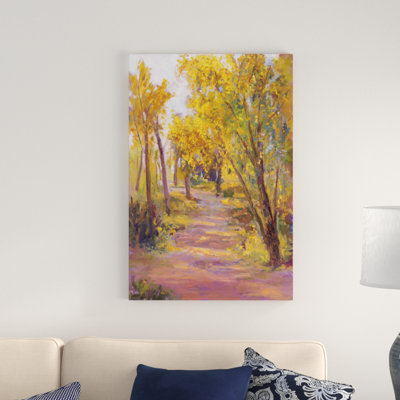 «Cottonwoods CaIIing», peinture sur toile