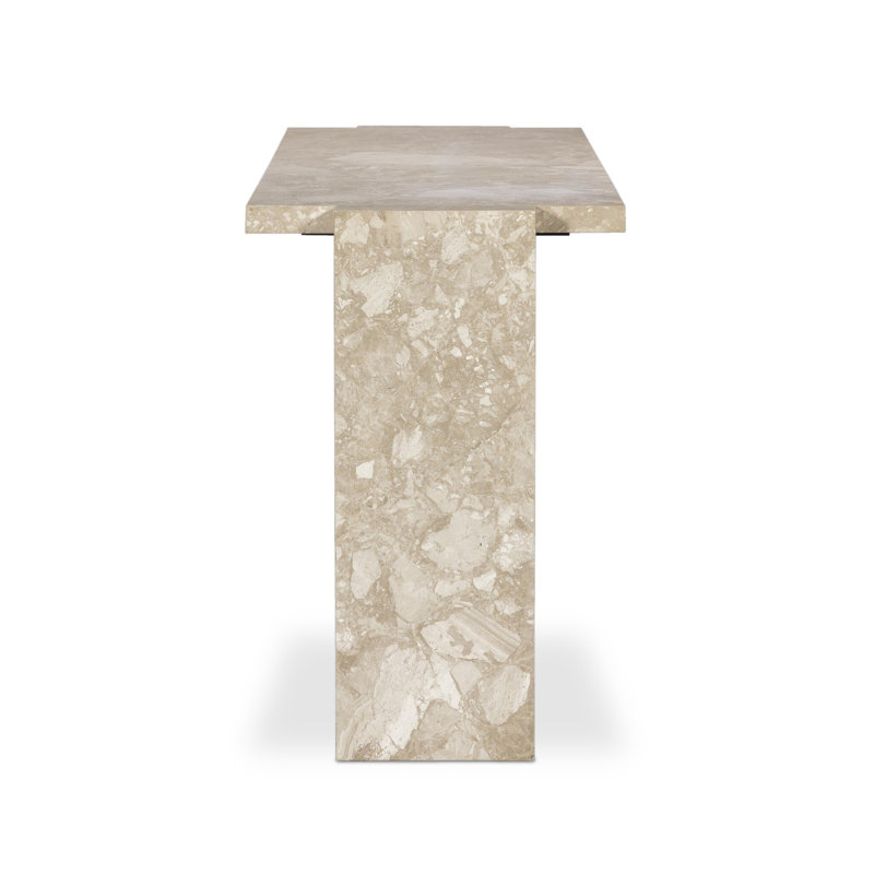 Romano 73'' W Marble Console Table