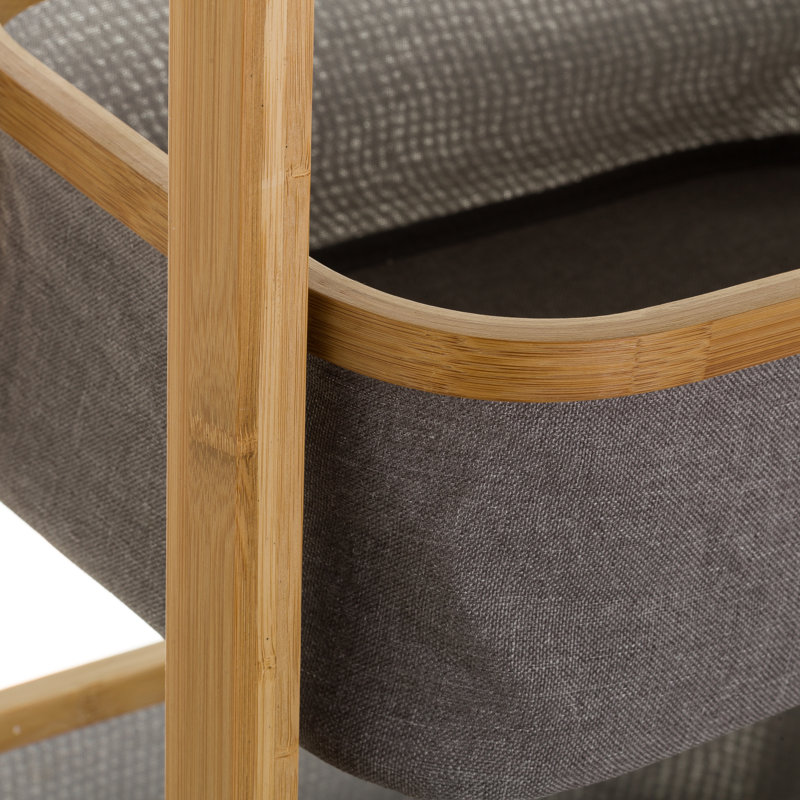 Hildagarde 45 cm W Solid Wood Storage Rack