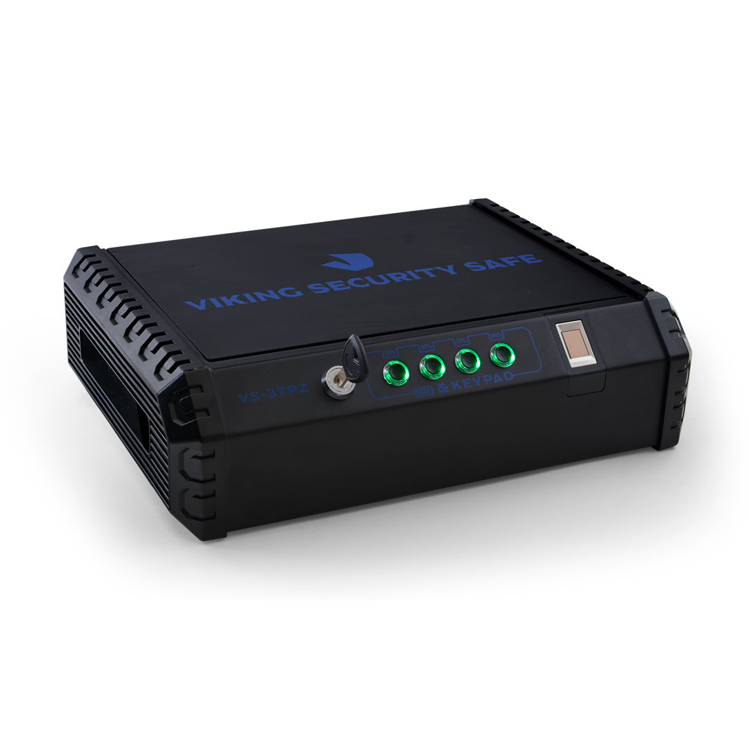 Viking Security Safe VS-37PZ Two Gun Fingerprint Biometric Sensor & Keypad 2 Handgun Pistol Safe Viking Security Safe