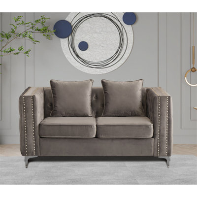 Vanida 63" Upholstered Loveseat