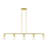 Grogan 5 - Light Steel Dimmable Kitchen Island Chandelier-414771737