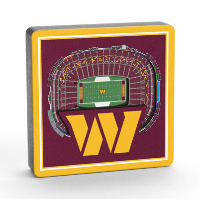 YouTheFan NFL 3D StadiumView Magnets