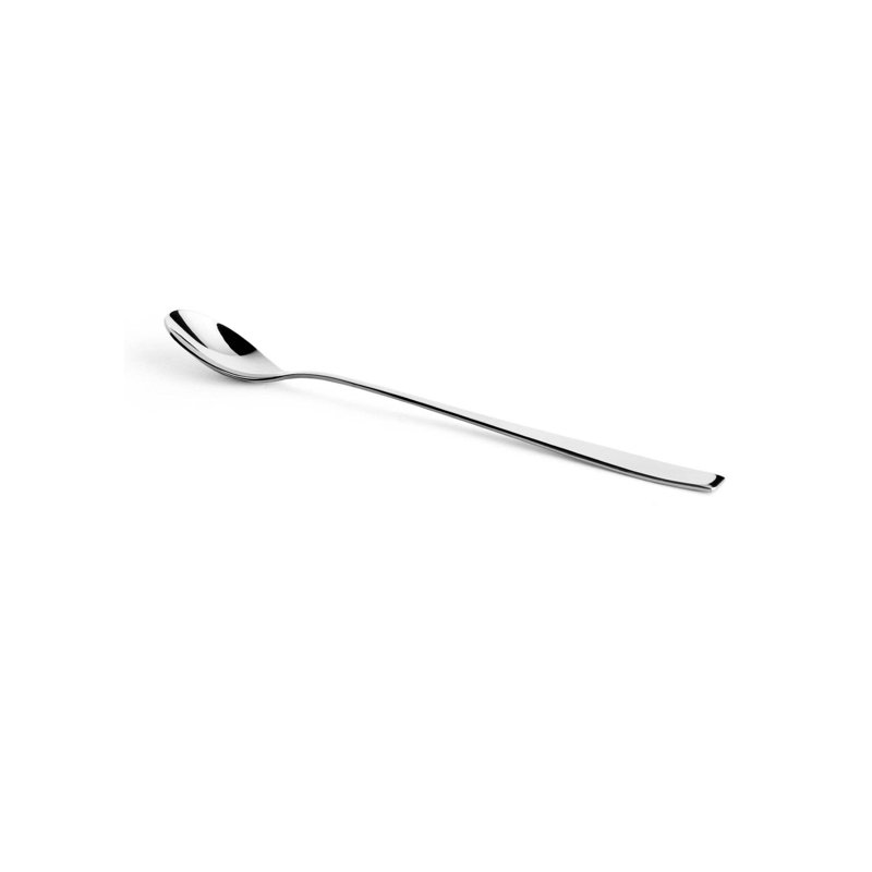 Cuillères à thé glacé Serenity en acier inoxydable | Lot de 12 | Finition miroir 18/10 | 21 cm